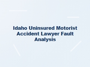 Idaho Uninsured Motorist Accident Fault Analysis