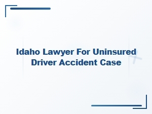 Idaho Lawyer for Uninsured Driver Accident Cases