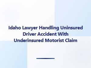 Idaho Lawyer for Uninsured Driver Accidents and Underinsured Claims