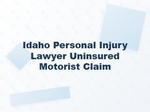 Idaho Personal Injury Lawyer for Uninsured Motorist Claims